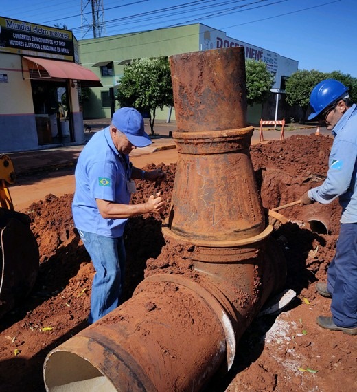 Sistema Adutor Do Complexo Rio Dourados Recebe Melhorias Da Sanesul