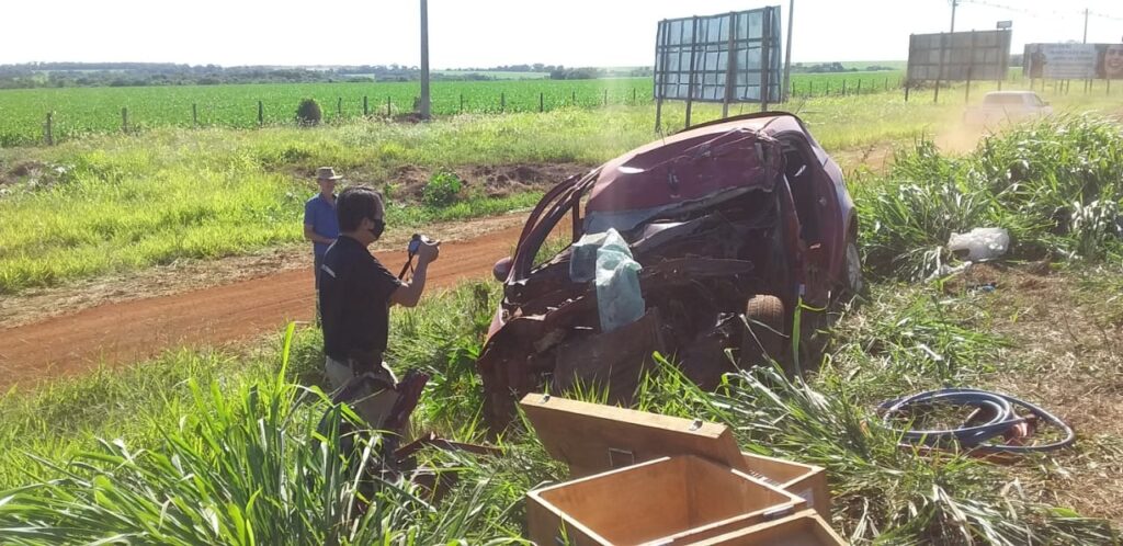 Condutor de veículo morre no hospital após acidente de sábado que já havia óbito