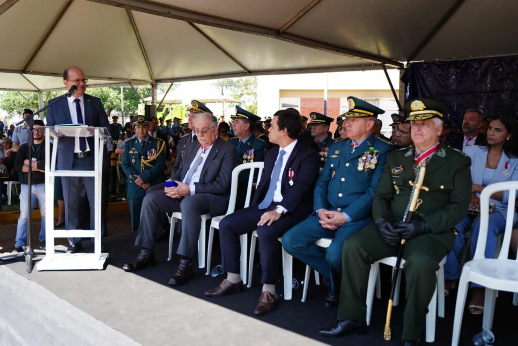 Solenidade celebra os 188 anos da PM-MS com vice-governador exaltando legado da instituição