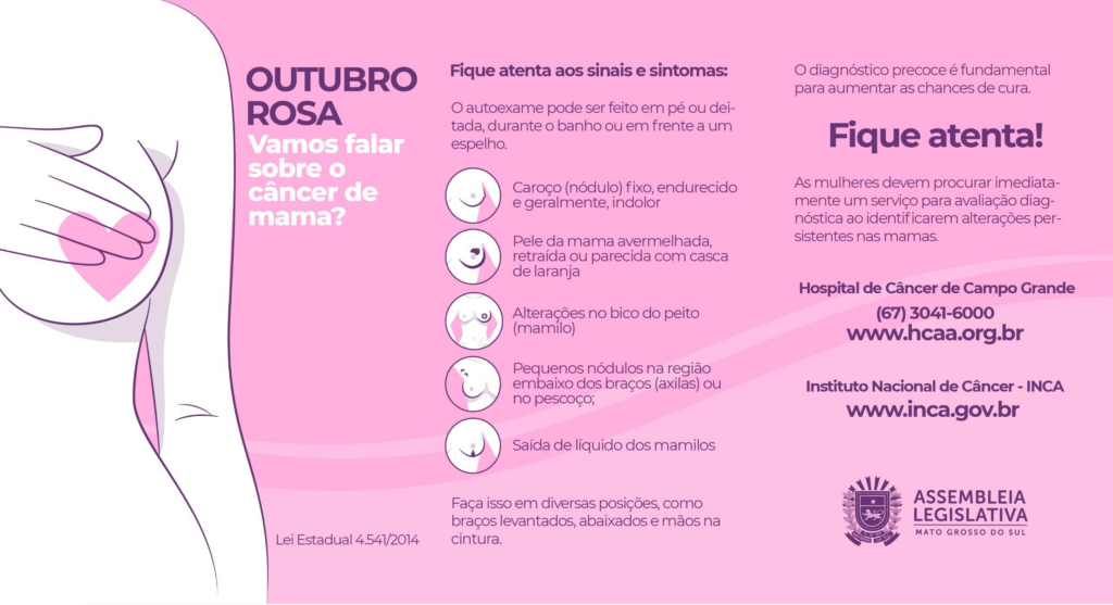 Outubro Rosa: O exemplo de combater o cÃ¢ncer de mama com positividade