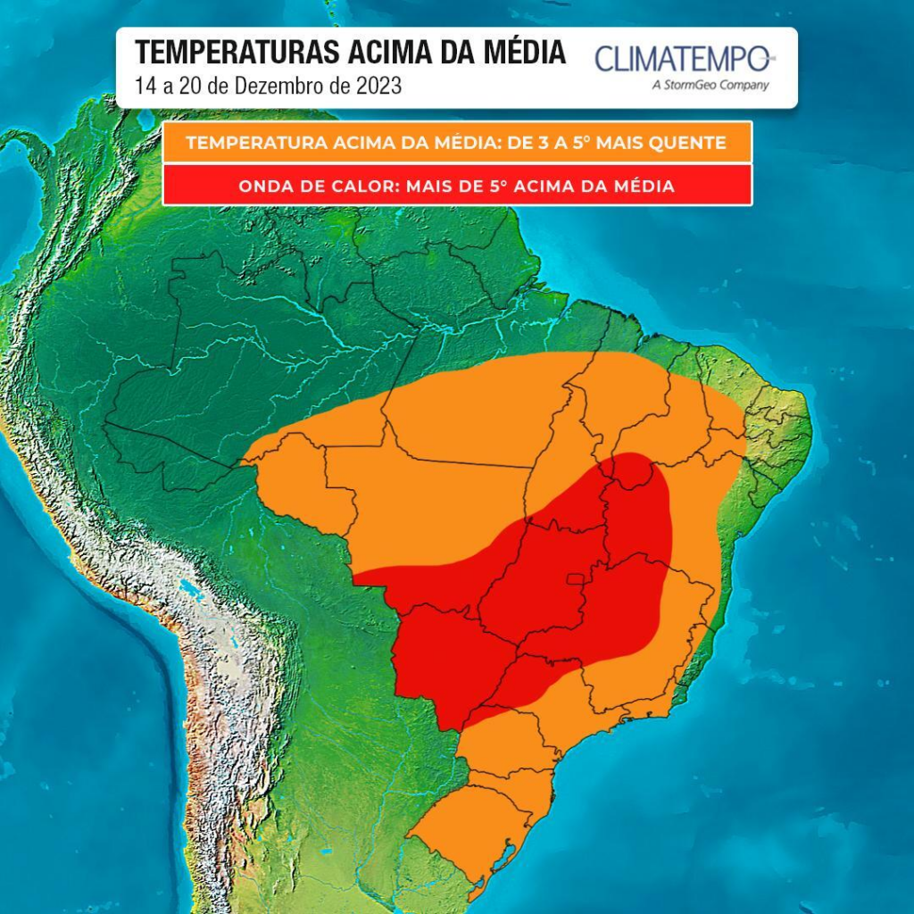 E lá vem ela de novo... Nova onda de calor começa na quinta-feira em todo o MS