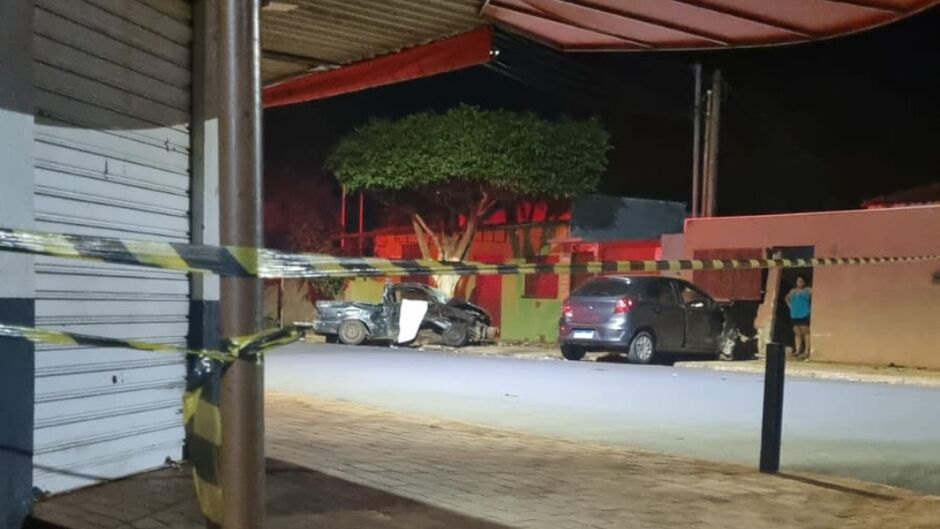 Motorista morre após picape bater em Ford Ka no São Jorge da Lagoa