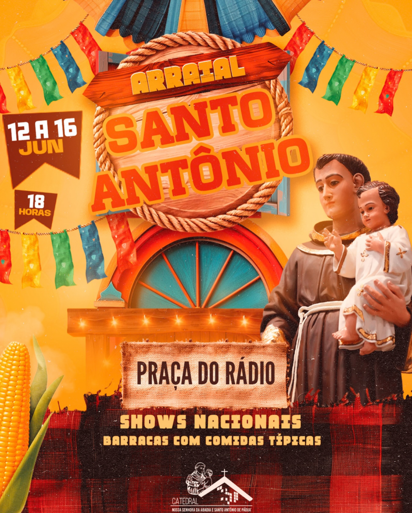 Dia de Santo Antônio terá entrega de bolos com alianças, missa, procissão e até arraiá com shows