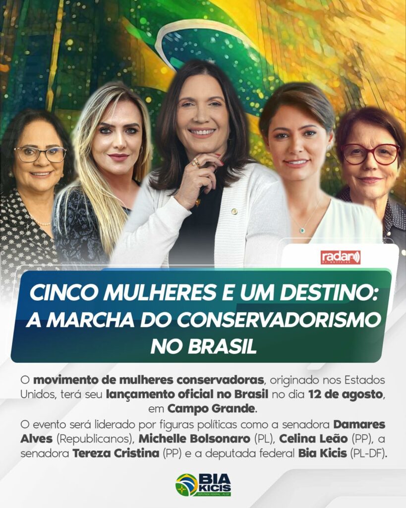 Evento que teria a participação de Michele Bolsonaro e Damares Alves é cancelado