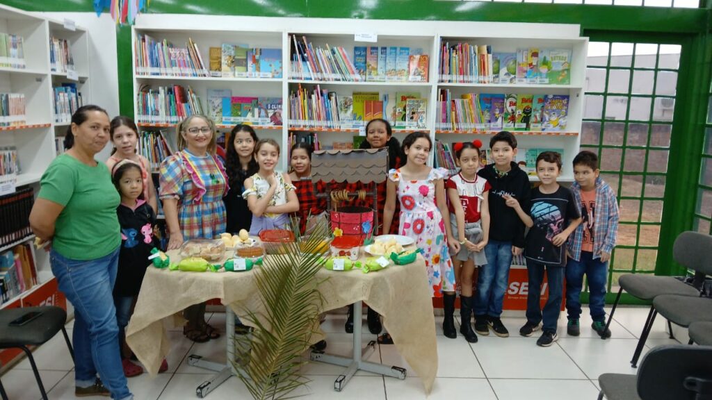 Biblioteca Sesi promove festas juninas para a comunidade no interior de MS