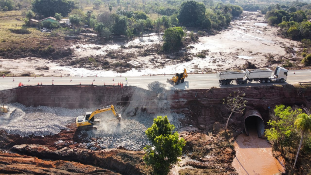 Obras de recuperação da BR-163 deve ser concluída no início de setembro, diz CCR MSVia