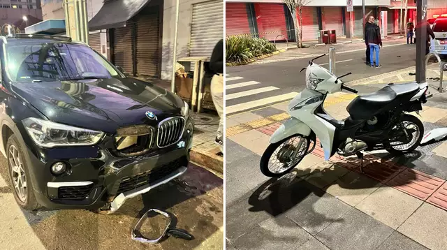 Jovem morre após ser atingida por BMW na 14 de Julho