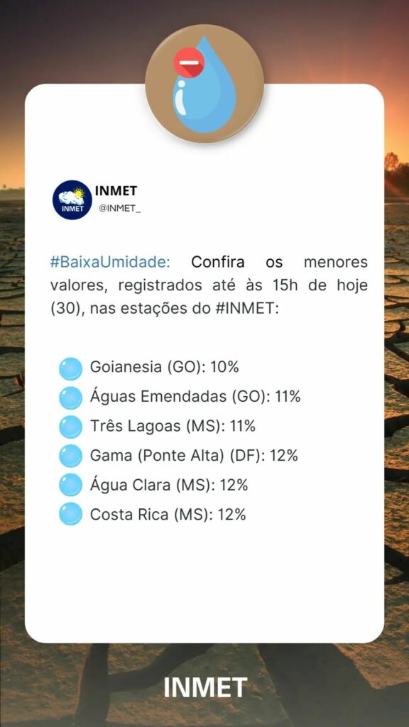 Com mais de 41ºC, cidades de MS ficam entre as mais quentes do País no início da nova onda de calor