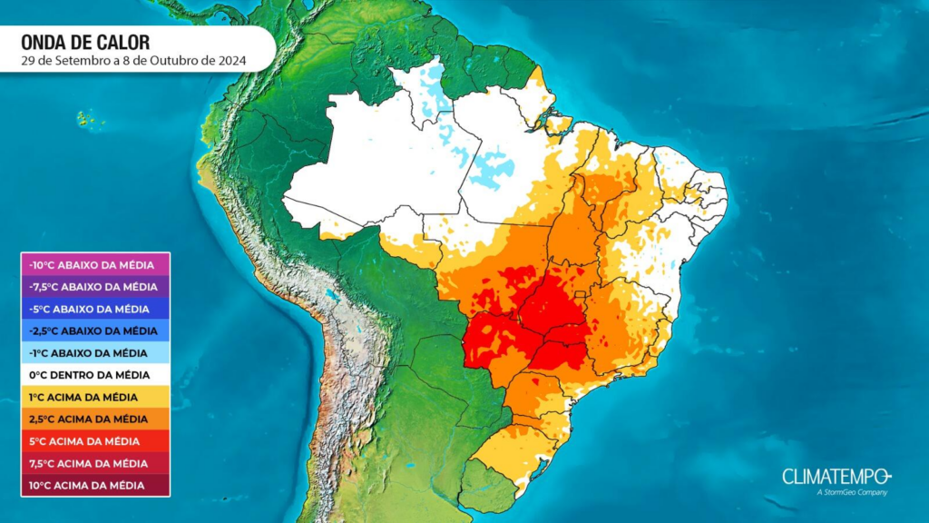 Oitava onda de calor: MS terá semana com temperaturas elevadas, chegando aos 42°C