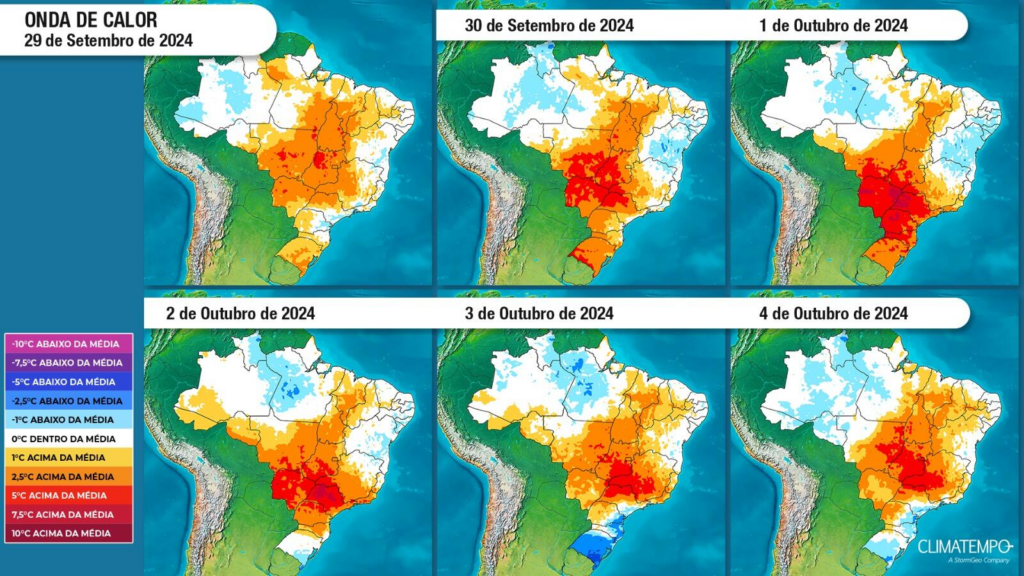 Com mais de 41ÂºC, cidades de MS ficam entre as mais quentes do País no início da nova onda de calor