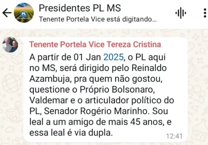 Após aliança entre PSDB e PL, ex-governador Azambuja deve assumir comando do Liberal em MS