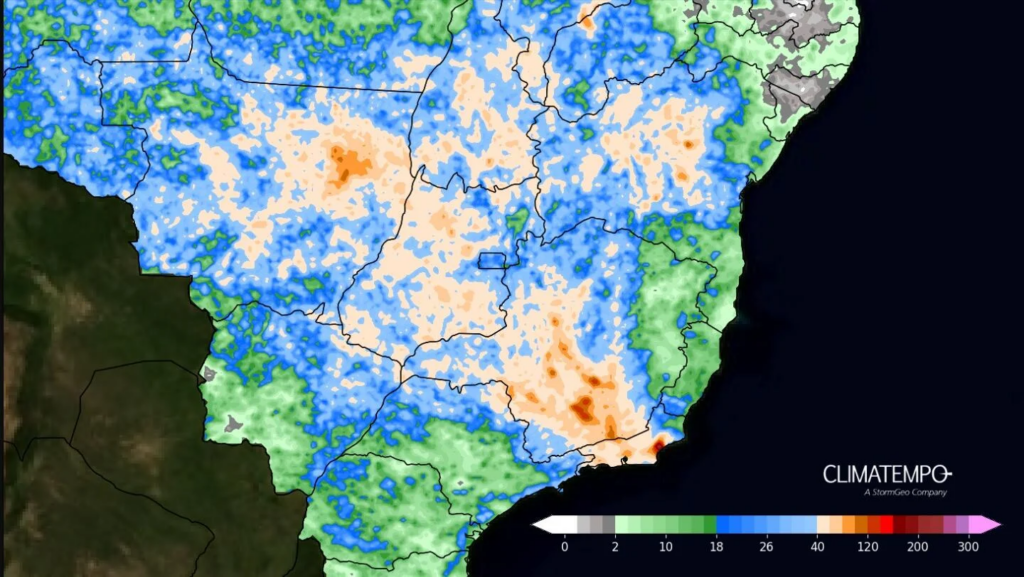 Risco de tempestade persiste em MS até o domingo; confira o alerta para a sua cidade!