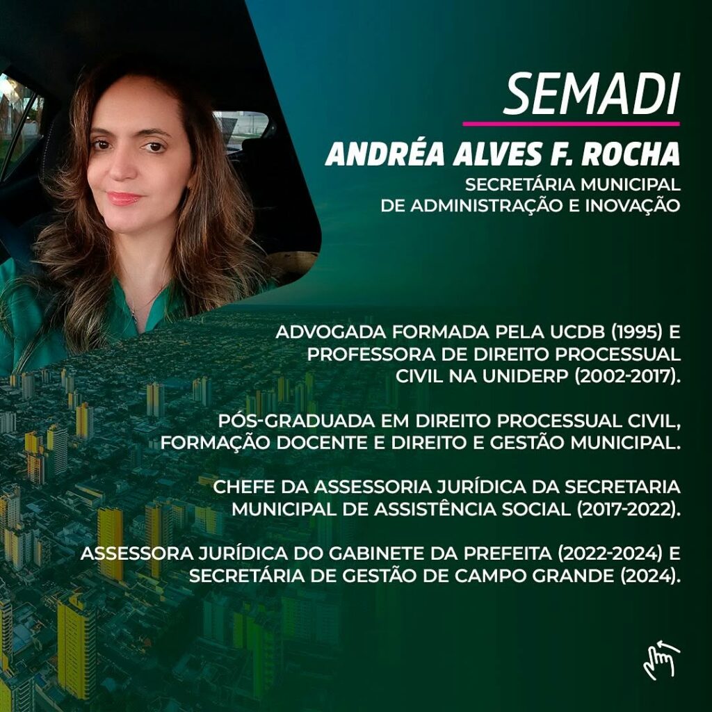 Adriane Lopes apresenta os primeiros secretários e diretor-presidente para sua nova gestão