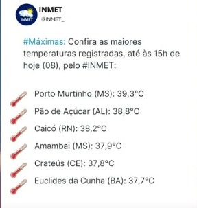 Chuvas intensas podem atingir 25 cidades de MS ao longo das próximas horas