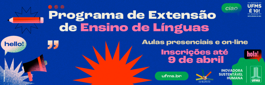 Programa de Ensino de Línguas UFMS amplia a oferta de cursos de idiomas