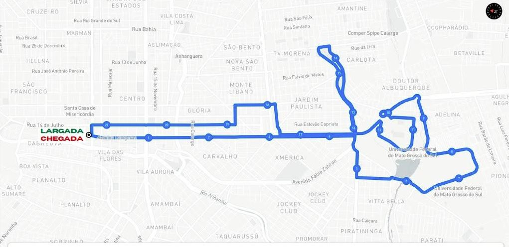 Campo Grande se prepara para a Meia Maratona Cidade Morena