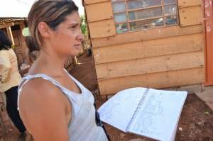 Tati abraçou a causa com força de vontade e coração. (Foto: Pedro Peralta)