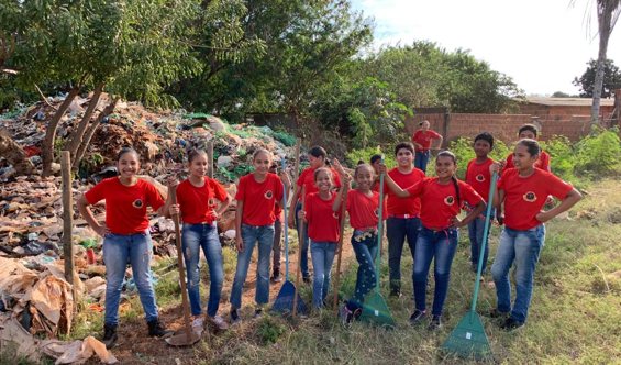 Crianças e adolescentes do Rede Solidária aprendem método de prevenção a incêndio