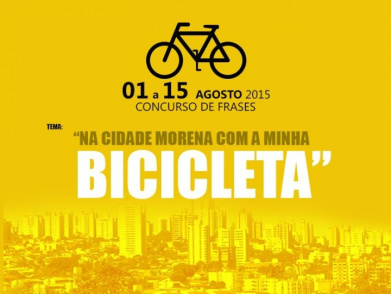 Agetran promove concurso “Na Cidade Morena Com A Minha Bicicleta” por um trânsito sustentável