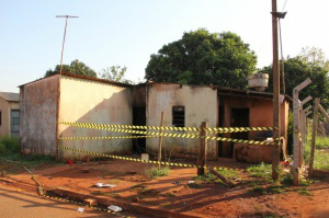 Local onde aconteceu o crime. (Foto: Marcos Ermínio)