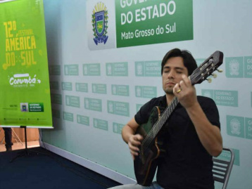 Marcelo Loureiro será uma das atrações do Festival América do Sul do Pantanal (Foto: Jéssica Barbosa/ Governo do Estado)