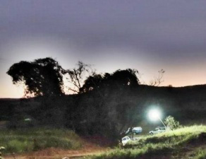 Crime foi em região conhecida como buracão (Foto: Sidrolândia News)