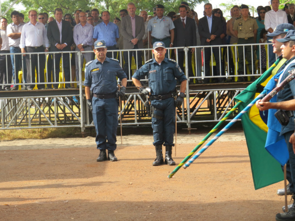 Solenidade aconteceu na sede da DOF (Foto: Gizele Almeida)