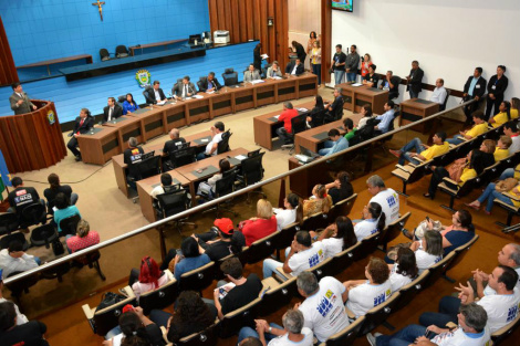 Foto: Roberto Higa AL/MS
Audiência pública teve como tema o Projeto da Terceirização, em tramitação no Senado Federal