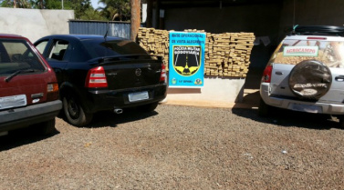 Polícia Militar Rodoviária apreende 560kg de maconha e prende seis por tráfico em Maracaju